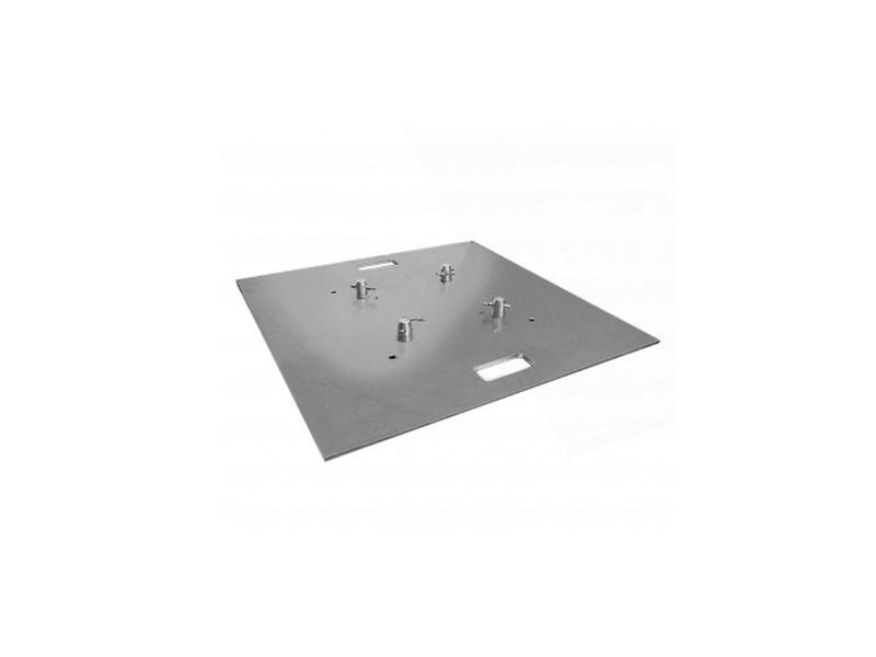 30inch x 30inch Aluminum base plate.